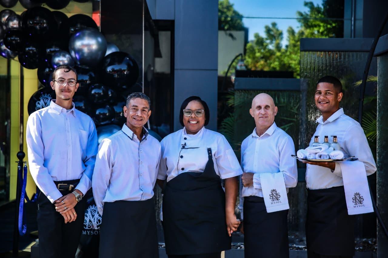 HirePro chefs and service staff working at a Cape Town event